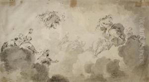Etude Pour Un Plafond: Allegorie Du Printemps by Jacob de Wit