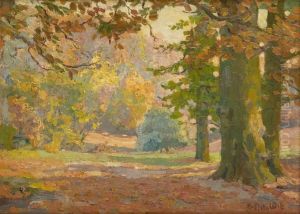 Paysage Automnal by Prosper De Wit