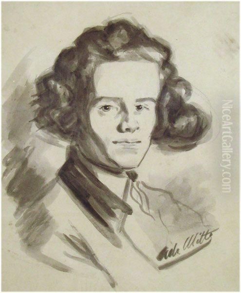 Portrait Du Peintre Ubaghs - view 1