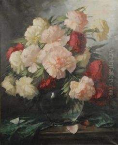 Peonies by Adrienne Hermine Deak-Henczne