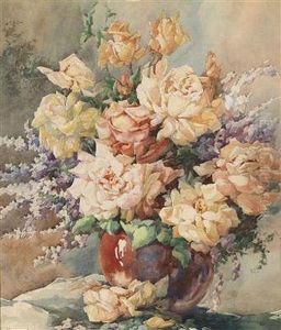 A Rose Piece by Adrienne Hermine Deak-Henczne