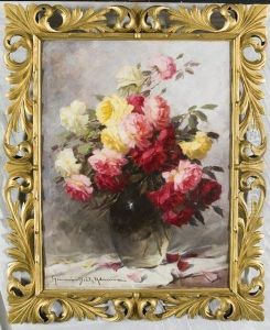 Rozsas Csendelet by Adrienne Hermine Deak-Henczne