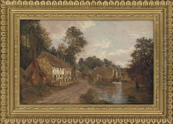 The Old Watermill On The Thames - view 1