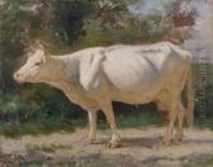 La Vache by Edouard Bernard Debat-Ponsan