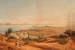 Carthage. Vue Prise Du Village De Sidi-bou-said