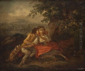 Liebespaar by Philibert-Louis Debucourt