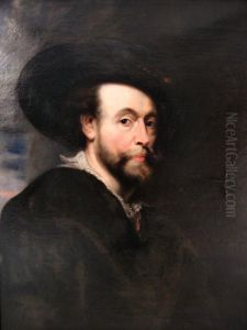Portrait Of A Gentleman After Rubens by Joseph Rodefer DeCamp