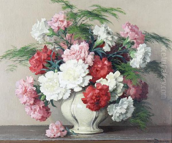 Still Life Of Carnations - view 1