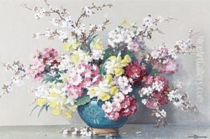 Still Life Of Spring Flowers