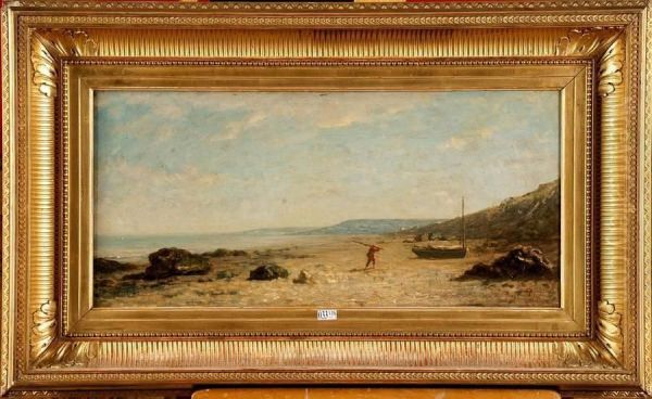 Le Retour Du Pecheur Sur La Plage - view 1