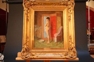 Jeune Femme A Sa Toilette Jeune Femme A Sa Toilette