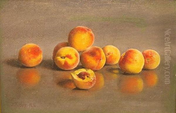 Peach Still Life - view 1