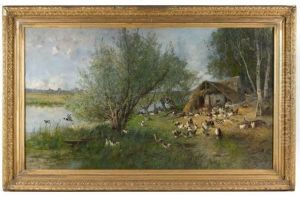 Vue Prise A Montigny-sur-loing, Seine-et-marne
