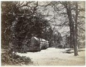 Paysage Enneige Pierrefonds-les-bains