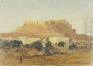 Castle On A Hill by Lockwood Deforest