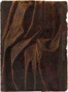 Etude De Draperie by Edgar Degas