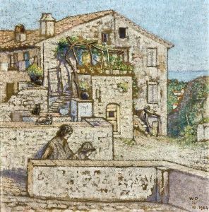 Le Midi by William Degouve de Nuncques