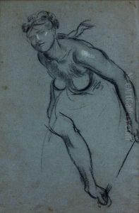 Etude De Femme Avec Reprise Du Bras