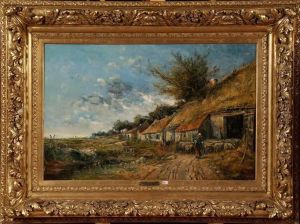 Le Retour A La Bergerie by Charles Dehoy