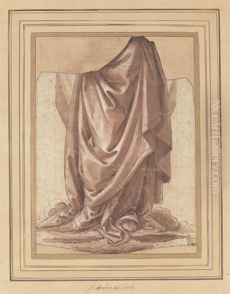Study Of Drapery - view 1