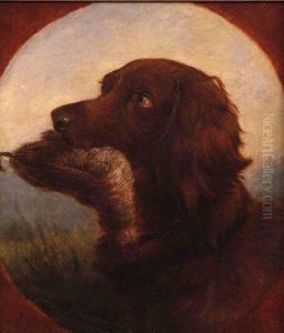 A Gundog With Game by Johannes Christian Deiker