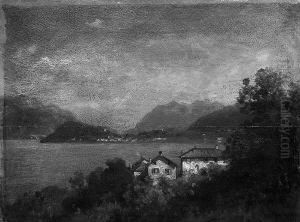 Gebirgssee by Heinrich Deiters