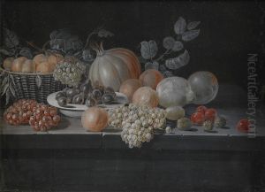 Stilleben Med Frukter by Johann Jacob Deitzsch