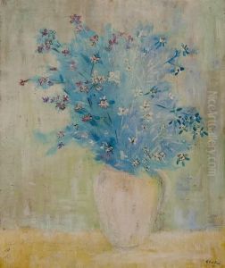Fiori Bianchi E Rosa by Angelo Del Bon