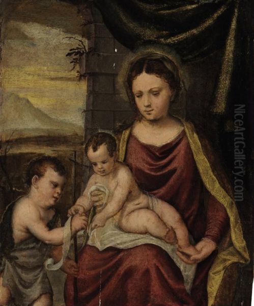 The Madonna And Child With The Infant Saint John The Baptist - view 1