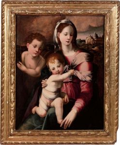 Sacra Famiglia by Francesco Brini Active Florence
