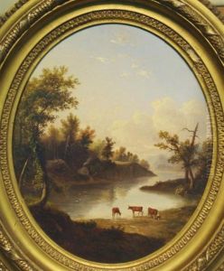 California Pastorale by Albertus Orient Del Browere