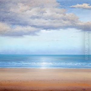 Marina Con Nubes by Juan Del Castillo