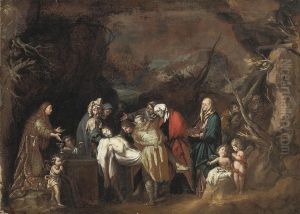 The Entombment by Antonio Del Castillo Y Saavedra