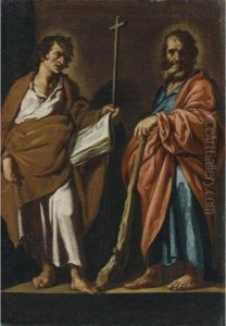 Saints Phillip And James by Antonio Del Castillo Y Saavedra