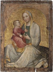The Madonna Dell'umilta by Jacobello Del Fiore