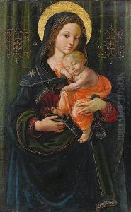 The Madonna And Child by Raffaello De'Carli Del Garbo