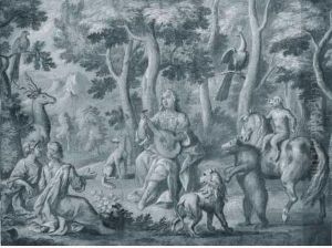 Orfeo Incanta Gli Animali by Moro Giulio Del