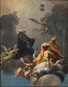 Santi In Gloria by Ranieri Del Pace
