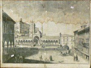 Veduta Della Piazza Contarena Di Udine Veduta Della Piazza Contarena Di Udine