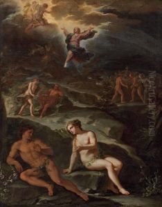 The Garden Of Eden by Giacomo del Po