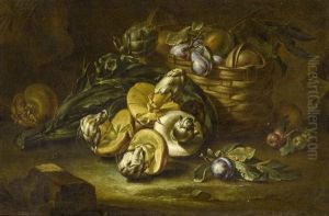 Forest Still Life by Simone Del Tintore