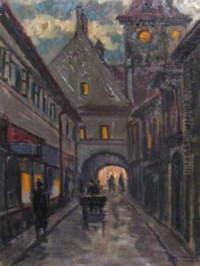 Urban Landscape by Henri Delaborde