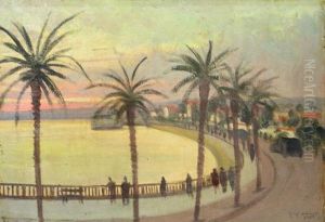 On The Azure Coast by Henri Delaborde
