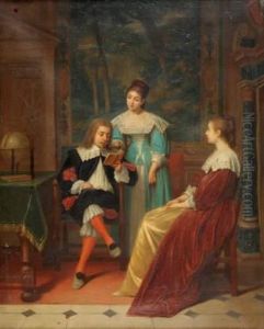 La Lecture Galante by Leon Delachaux