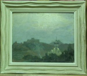 Paysage Oriental by Andre Delacroix