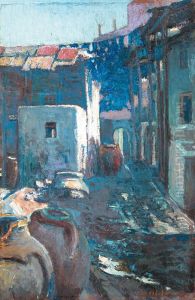 Le Souq Des Teinturiers by Andre Delacroix