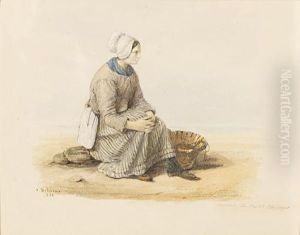 Matelote De Portel Boulogne by Auguste Delacroix