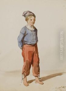 Maly Rybak by Auguste Delacroix