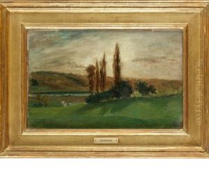 Etude De Paysage A Champrosay