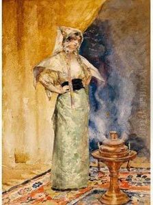 Scene D'interieur Animee by Pauline Delacroix-Garnier